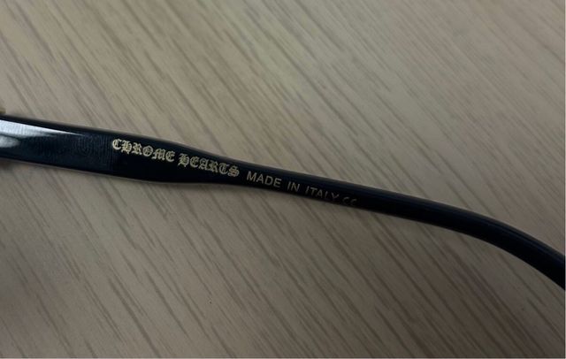 Gafas Chrome Hearts Negras y Plateadas