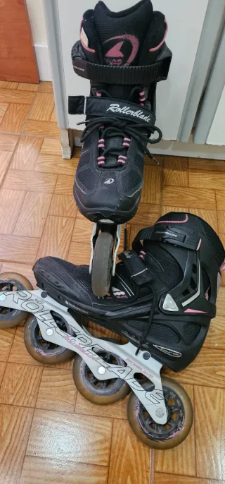 Patines en línea Rollerblade negros
