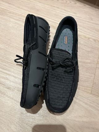Mocasines SWIMS Malla y Goma Negro Talla 42