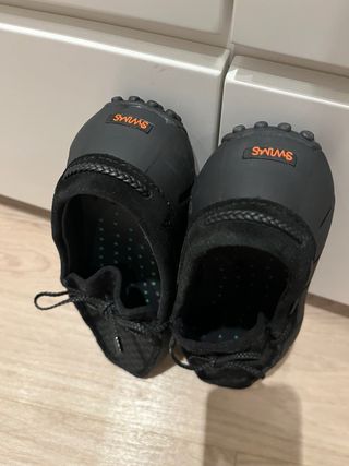 Mocasines SWIMS Malla y Goma Negro Talla 42