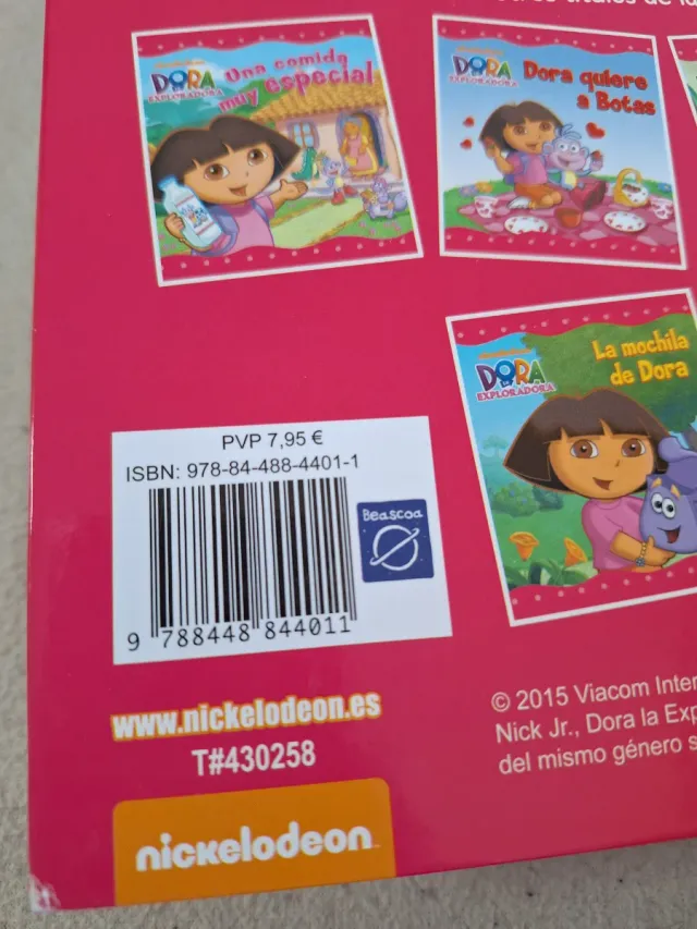 Pack 7 libros Dora la exploradora