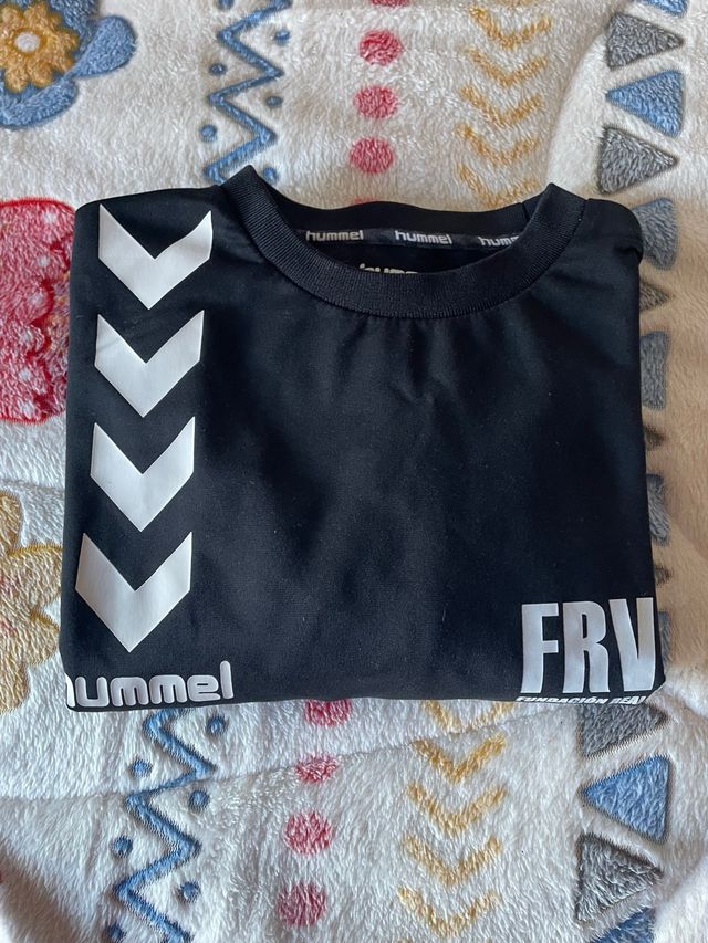 Sudadera Hummel Fundación Real Valladolid Negra