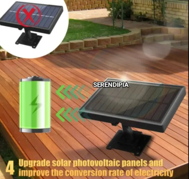 LÁMPARA SOLAR DOBLE EXTRA GRANDE (LUZ CÁLIDA)