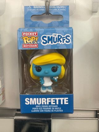 Funko Pop Portachiavi Smurfette