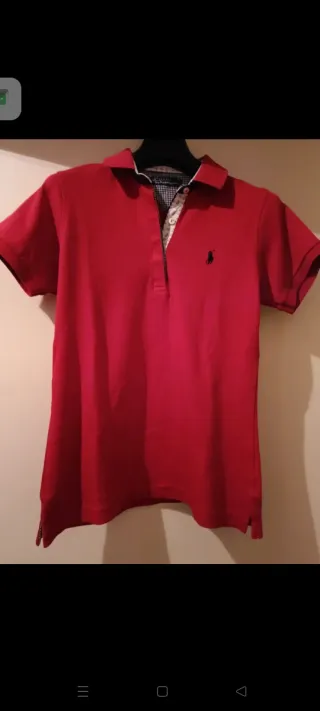Polo Ralph Lauren donna rossa taglia M