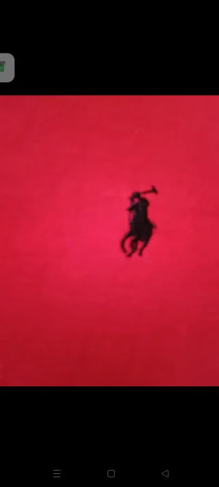 Polo Ralph Lauren donna rossa taglia M