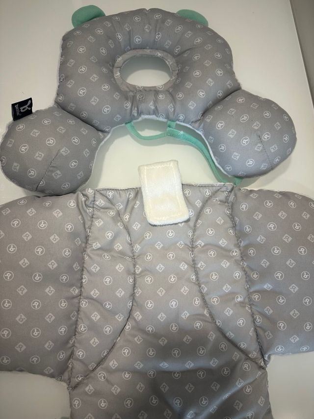 Adaptador reductor coche bebé gris