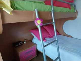 Estructura Litera Madera y Metal