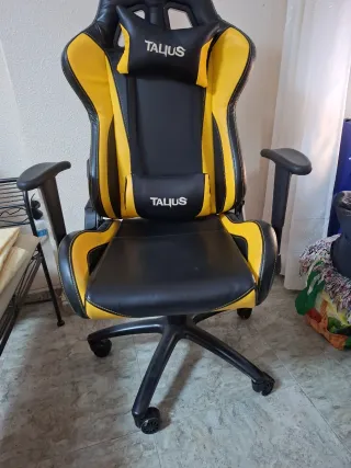 Silla Gaming Talius Negra y Amarilla