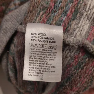 Jersey Monsoon estampado V-neck