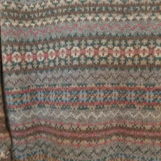 Jersey Monsoon estampado V-neck