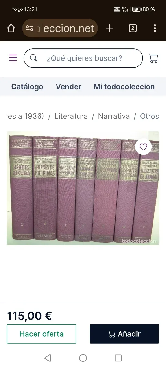 Episodios nacionales contemporáneos, año 1969