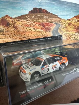 Maqueta Seat Córdoba WRC EVO III Rallye