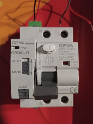 Interruptor Diferencial Geya GRD9L-R