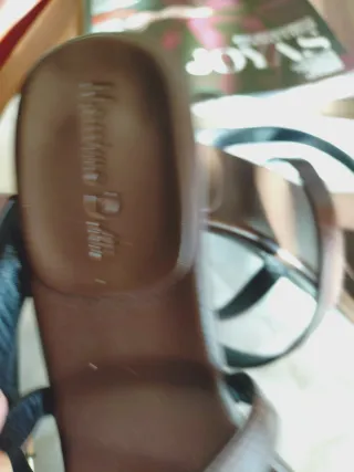 Sandalias Massimo Dutti Marrón Talla 38