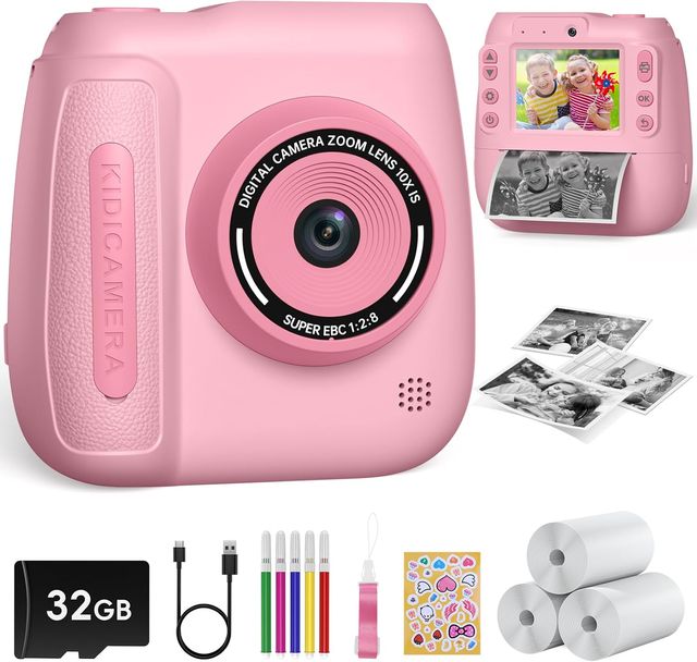 NUEVO - Cámara Infantil Hangrui Rosa 2.4 Pul