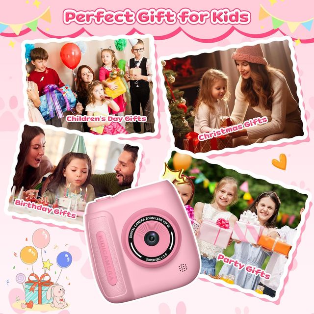 NUEVO - Cámara Infantil Hangrui Rosa 2.4 Pul