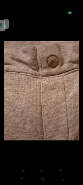 Pantalone tuta uomo Nike grigio taglia M