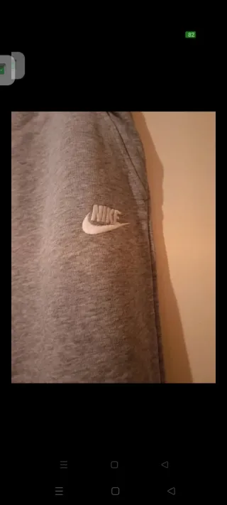 Pantalone tuta uomo Nike grigio taglia M
