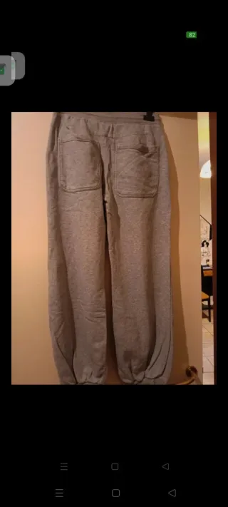 Pantalone tuta uomo Nike grigio taglia M
