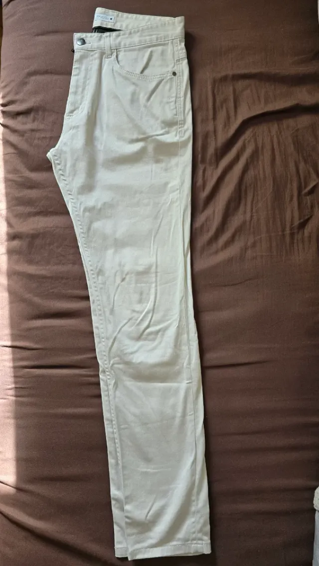 Pantalón Zara blanco como nuevo
