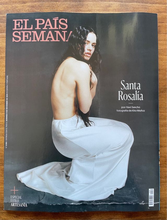 ROSALÍA LUX Revista El País Semanal Santa Rosalía
