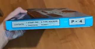 Kit de imprenta antiguo años 80