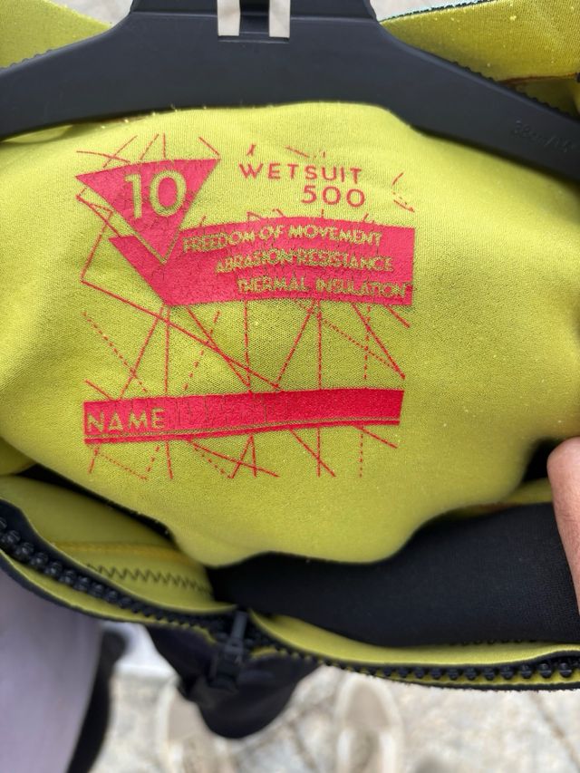 Traje de neopreno Tribord infantil multicolor