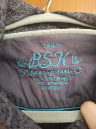 Chaqueta BSK Estampado Leopardo Talla M