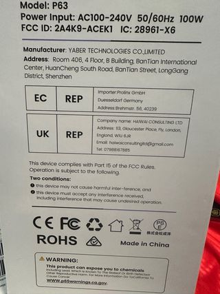 Proyector Wimius P63 HD 1080P.