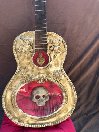 Guitarra Clásica Decorativa Artesanal