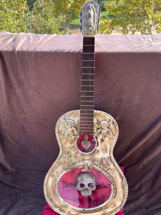 Guitarra Clásica Decorativa Artesanal