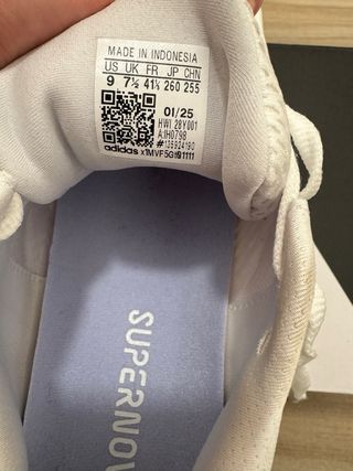 Zapatillas Adidas Supernova blancas