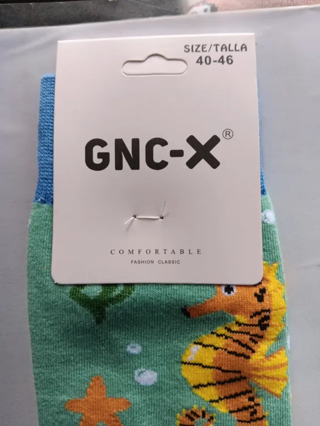 Calcetines GNC-X Caballos de Mar Talla 40-46