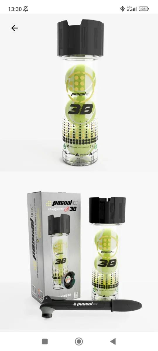 Pascal Box Presurizador Pelotas Pádel/Tenis