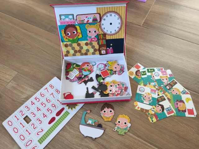 Juego de imanes Mundo Diver: Rutinas