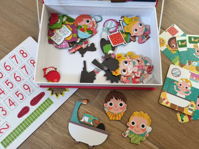 Juego de imanes Mundo Diver: Rutinas