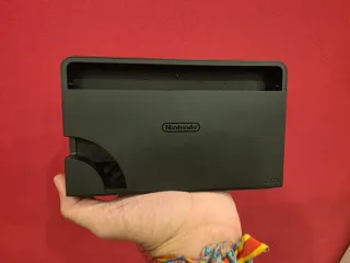 Base Dock Nintendo Switch OLED Negra