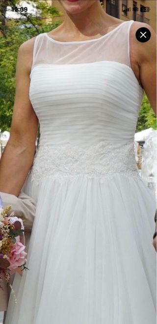 Vestido de Novia Rosa Clara T36