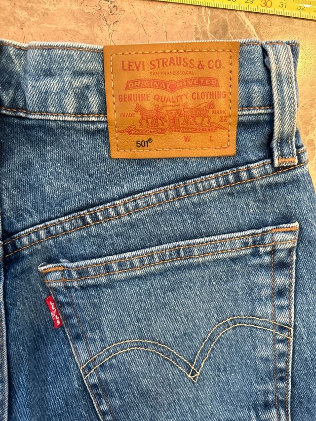 Levi's 501 Shorts Talla W24