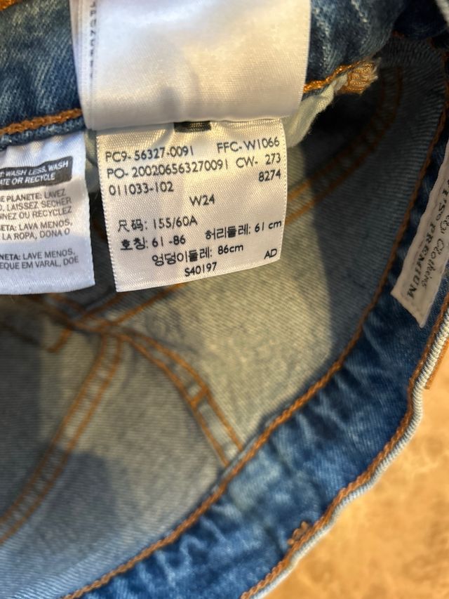 Levi's 501 Shorts Talla W24