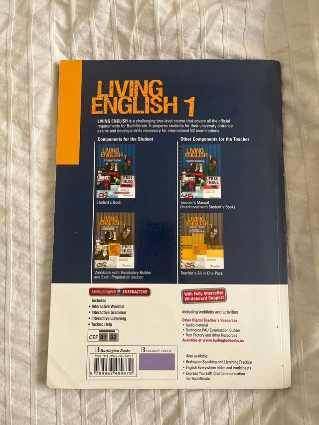 LIVING ENGLISH 1 BACH SB ED.14 Burlington Books