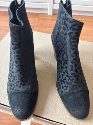 Botines Hoss Intropia Animal Print sin estrenar