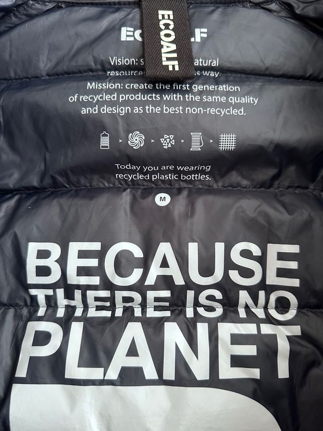 Abrigo Ecoalf Hombre Talla M Gris