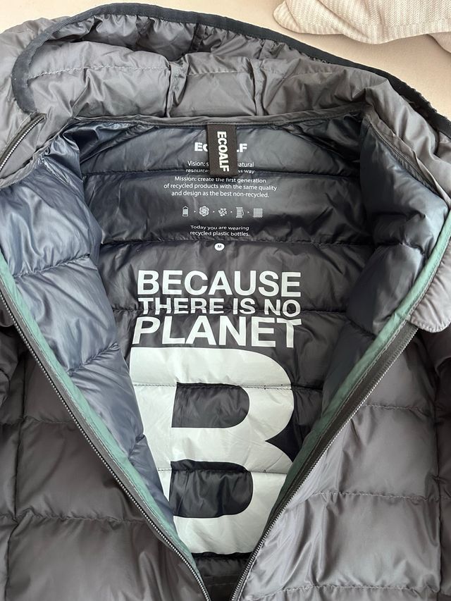 Abrigo Ecoalf Hombre Talla M Gris