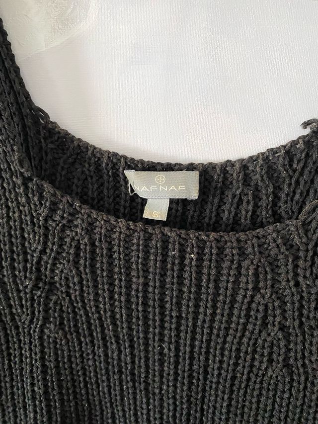 Top tirantes Naf Naf negro