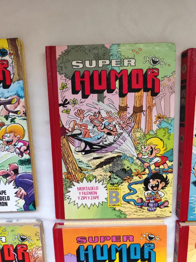 Lote 8 Cómics Super Humor Mortadelo y Filemón