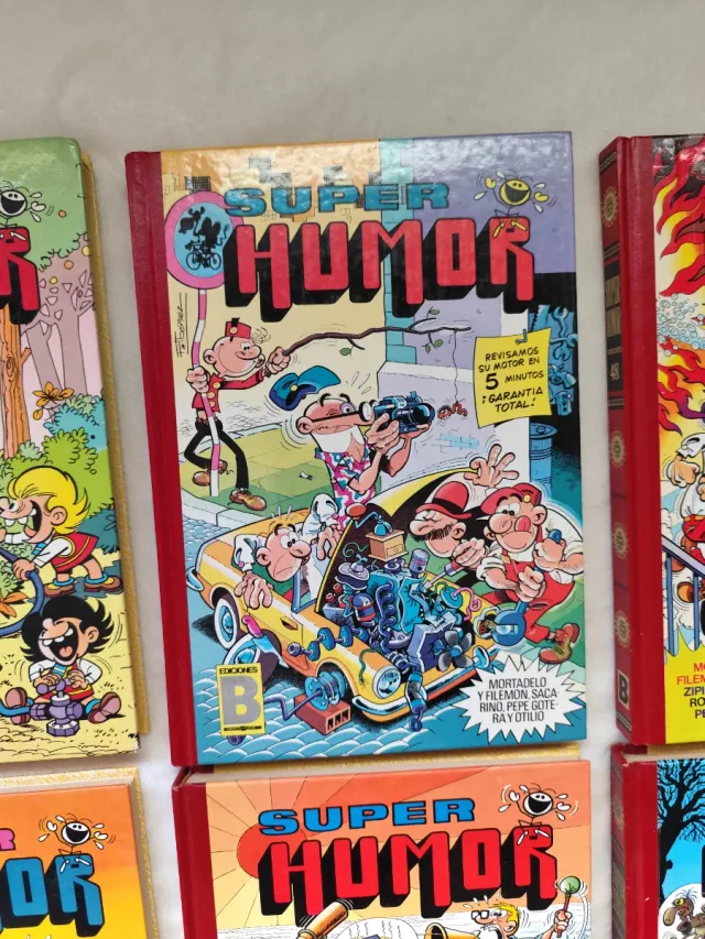 Lote 8 Cómics Super Humor Mortadelo y Filemón