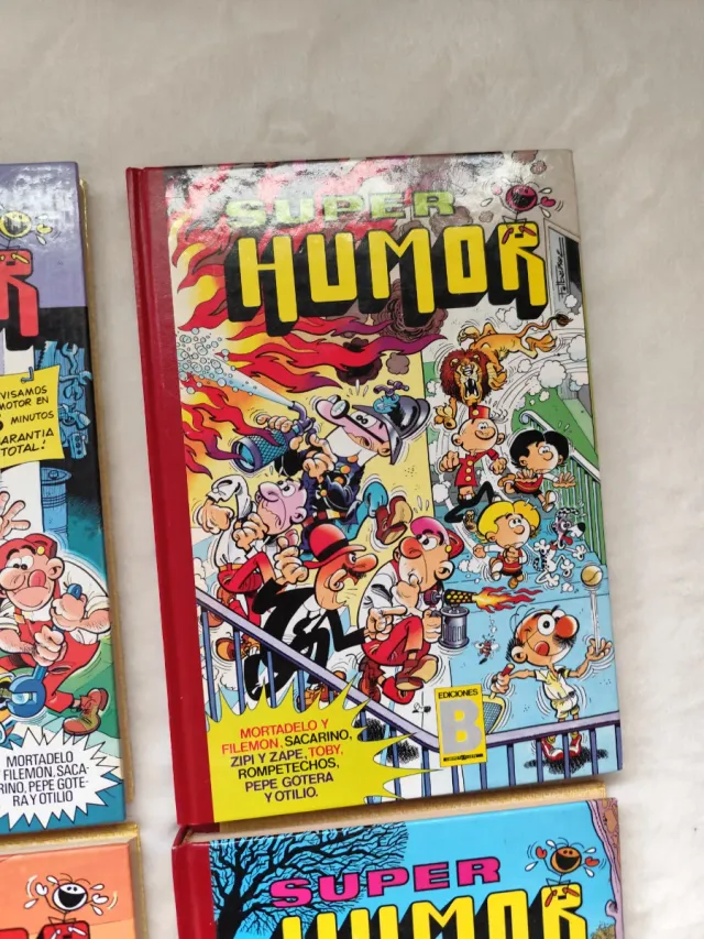 Lote 8 Cómics Super Humor Mortadelo y Filemón