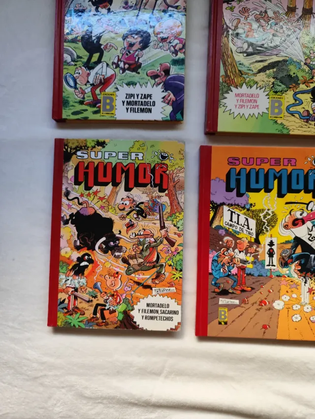 Lote 8 Cómics Super Humor Mortadelo y Filemón